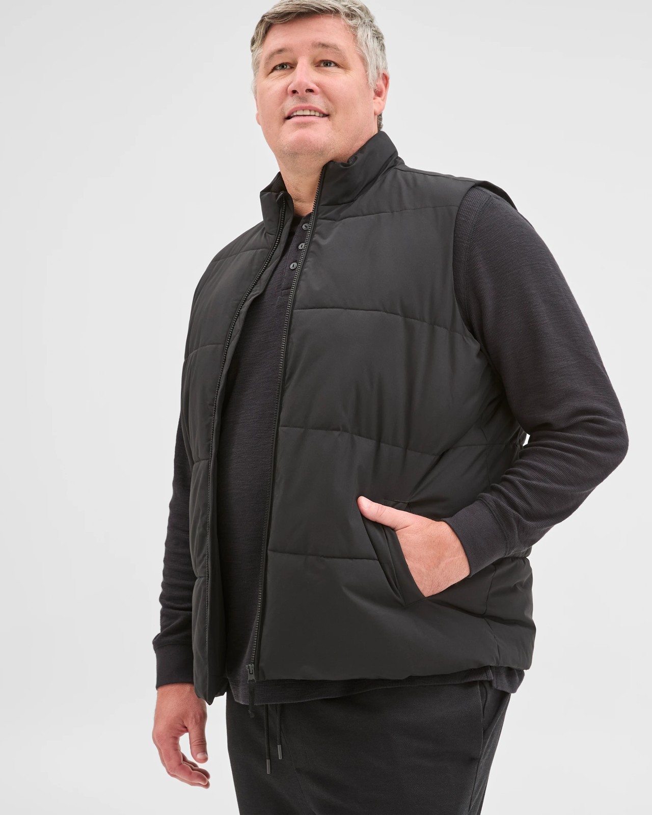 Plus Size Core Recycled Puffer Vest 3 of 5