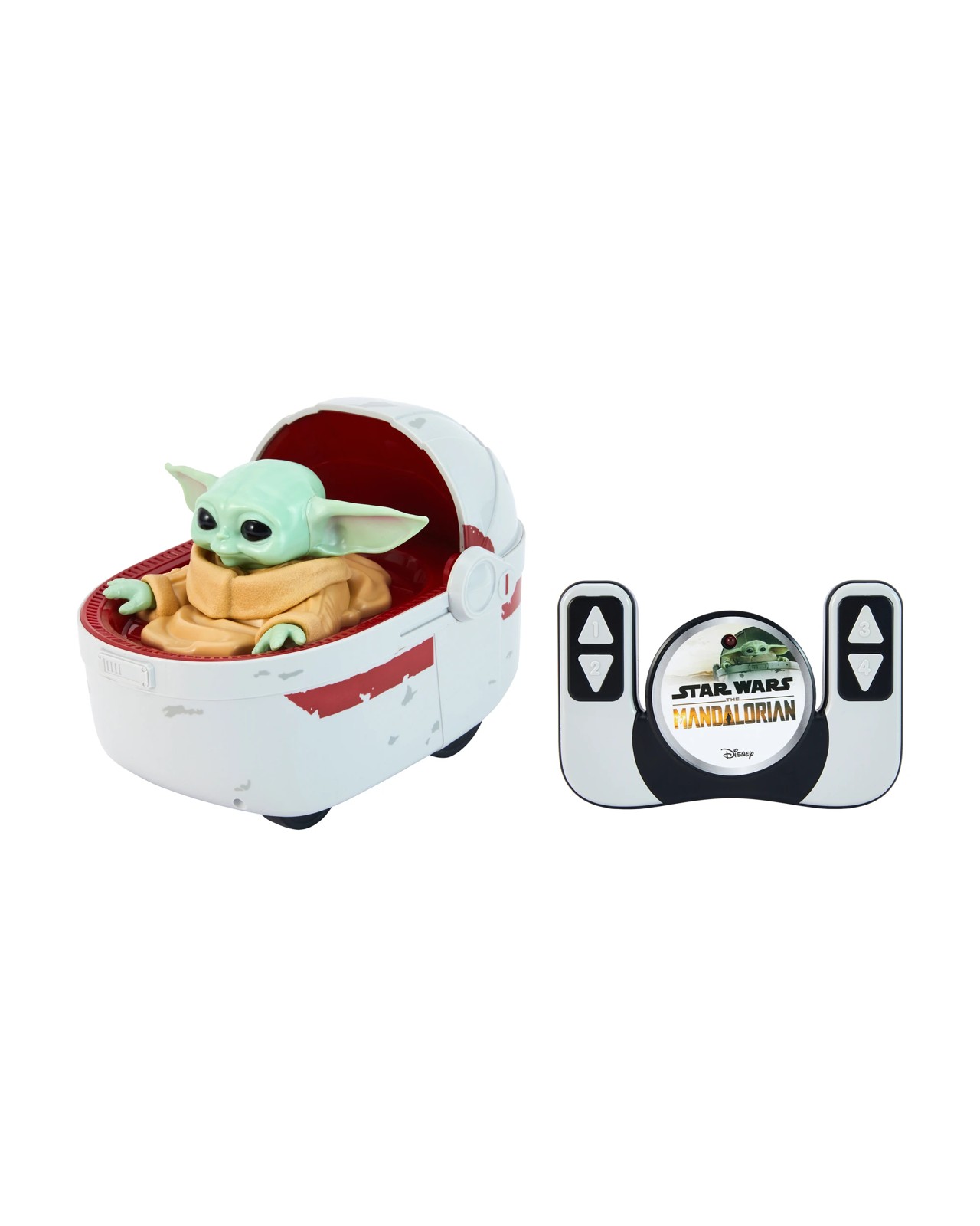 Disney Star Wars The Mandalorian Grogu and Hover Pram 2 of 6