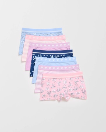 Maxx Cotton 7 Pack Older Girls Shorties