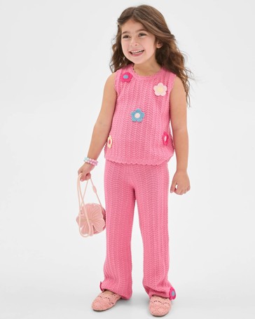Australian Cotton Crochet Co-Ord Pants