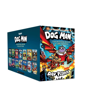 Dog Man: Fourteen-Book Collection by Dav Pilkey - Book