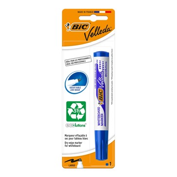 BIC Velleda ECOlutions Whiteboard Marker - Blue