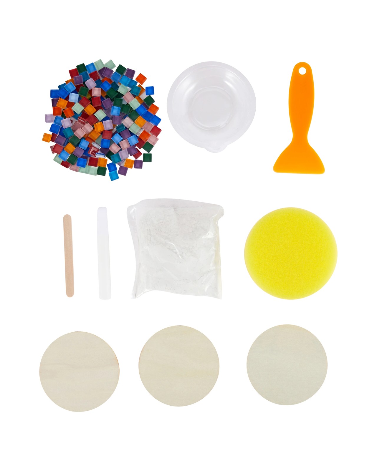 DIY Mosaic Coasters Craft Kit - Anko 2 of 3