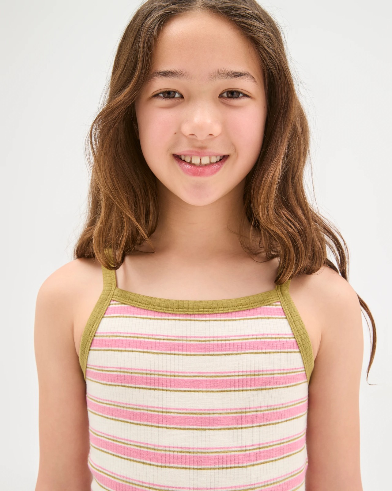 Essential Slub Rib Singlet - Stripe 3 of 6
