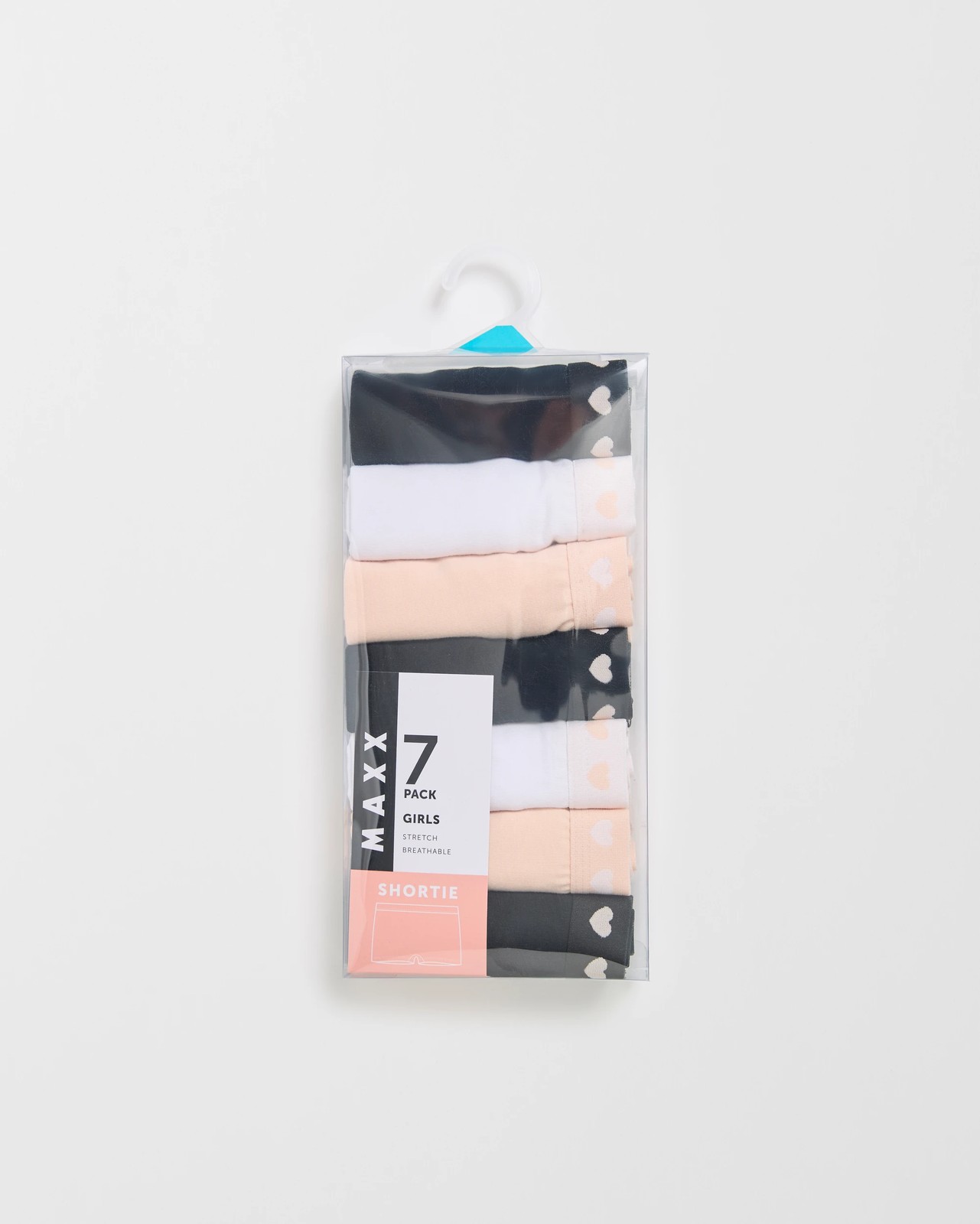 Maxx Cotton 7 Pack Older Girls Shorties 2 of 2