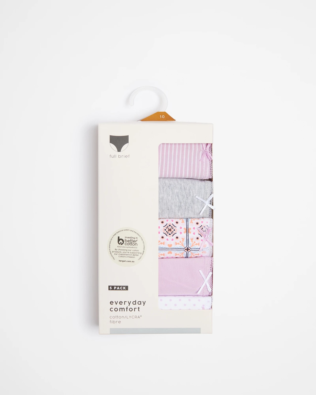 5 Pack Cotton/Elastane Full Briefs 5 of 5