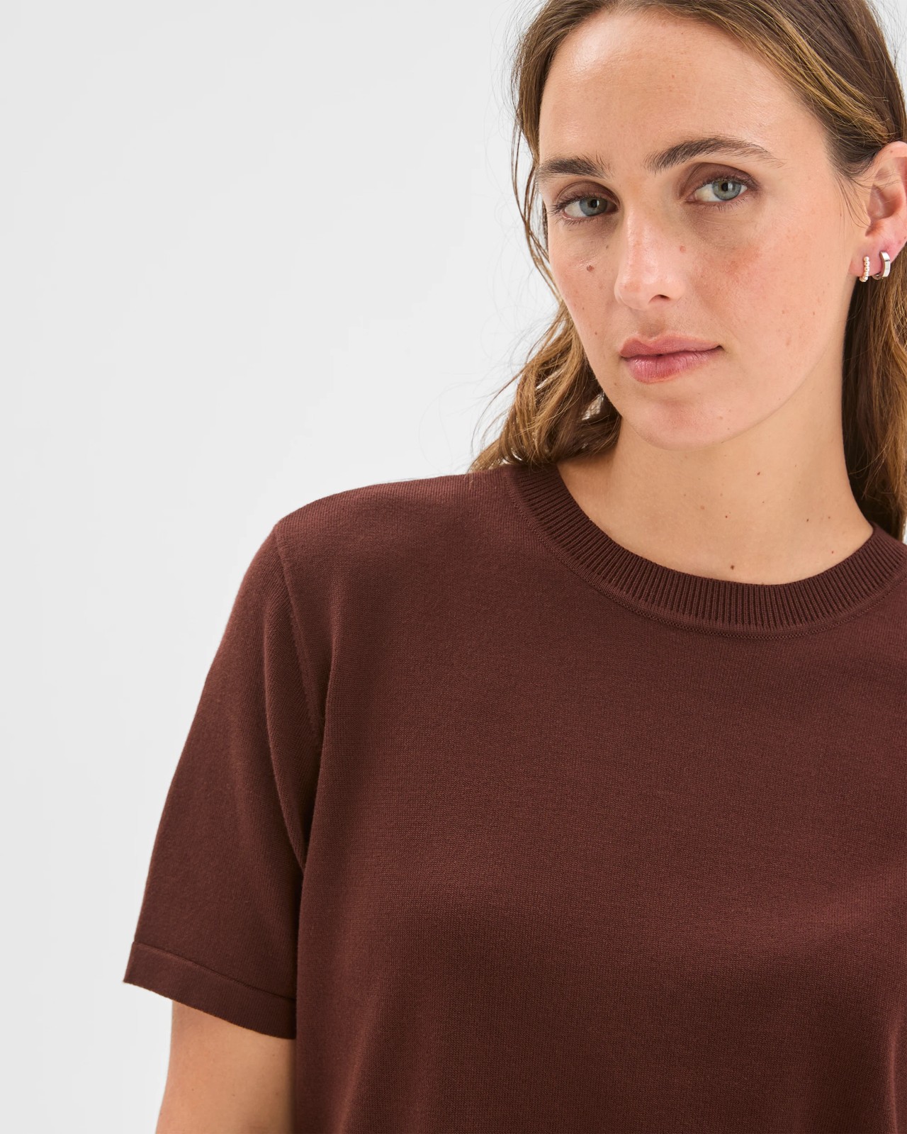 Preview Ultimate Knit Top - Dark Chocolate 3 of 6