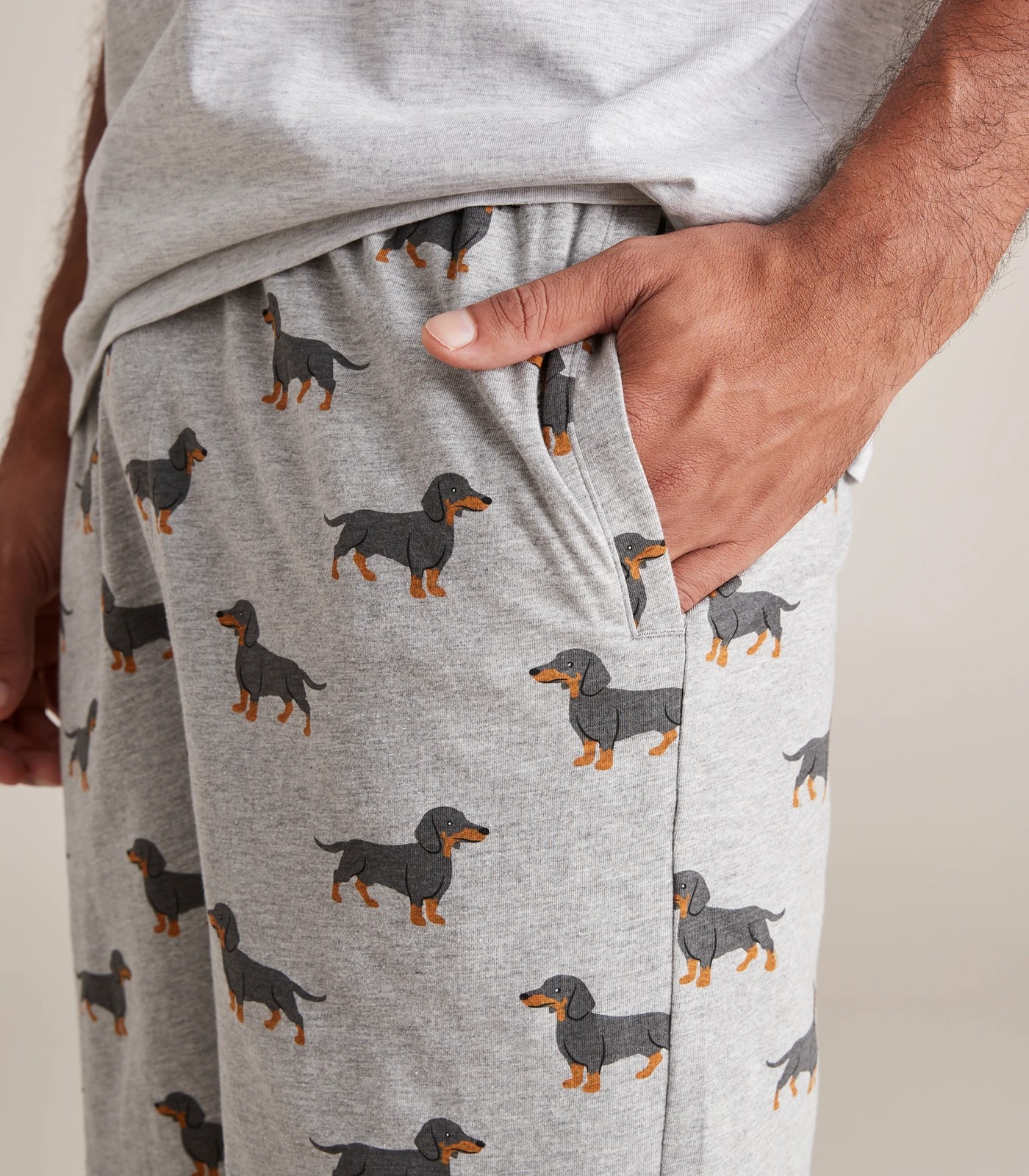 Mens store dachshund pyjamas