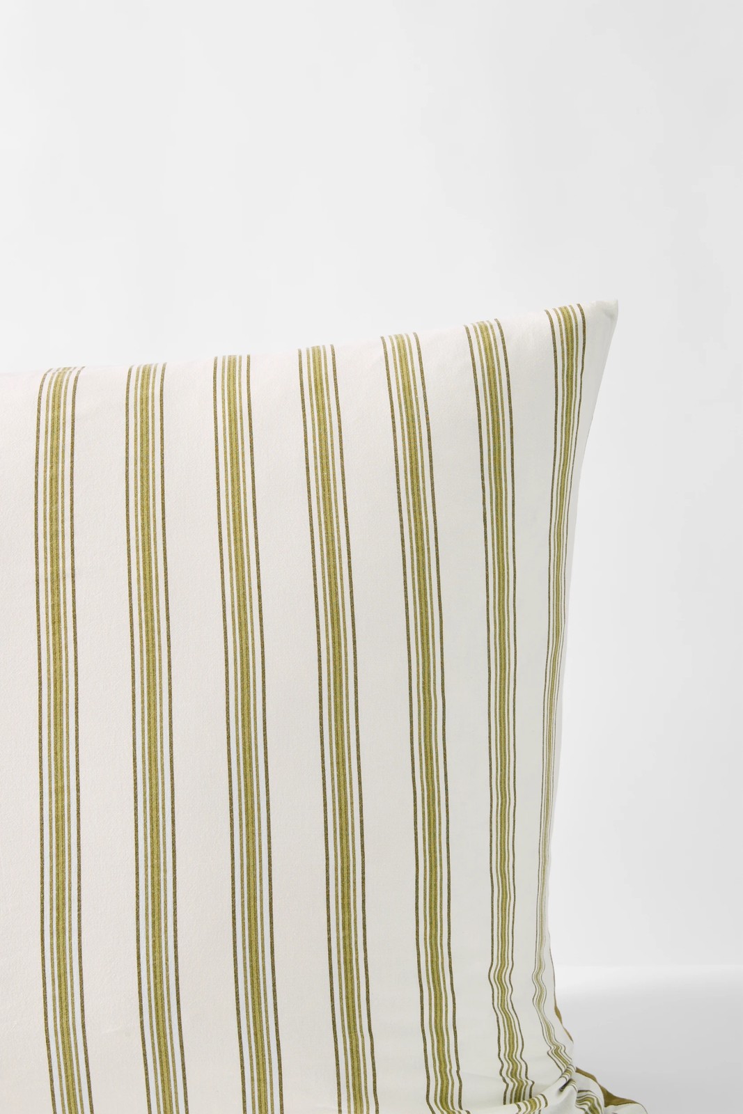 Arlo Cotton Stonewash European Pillowcase - Avacado 4 of 5