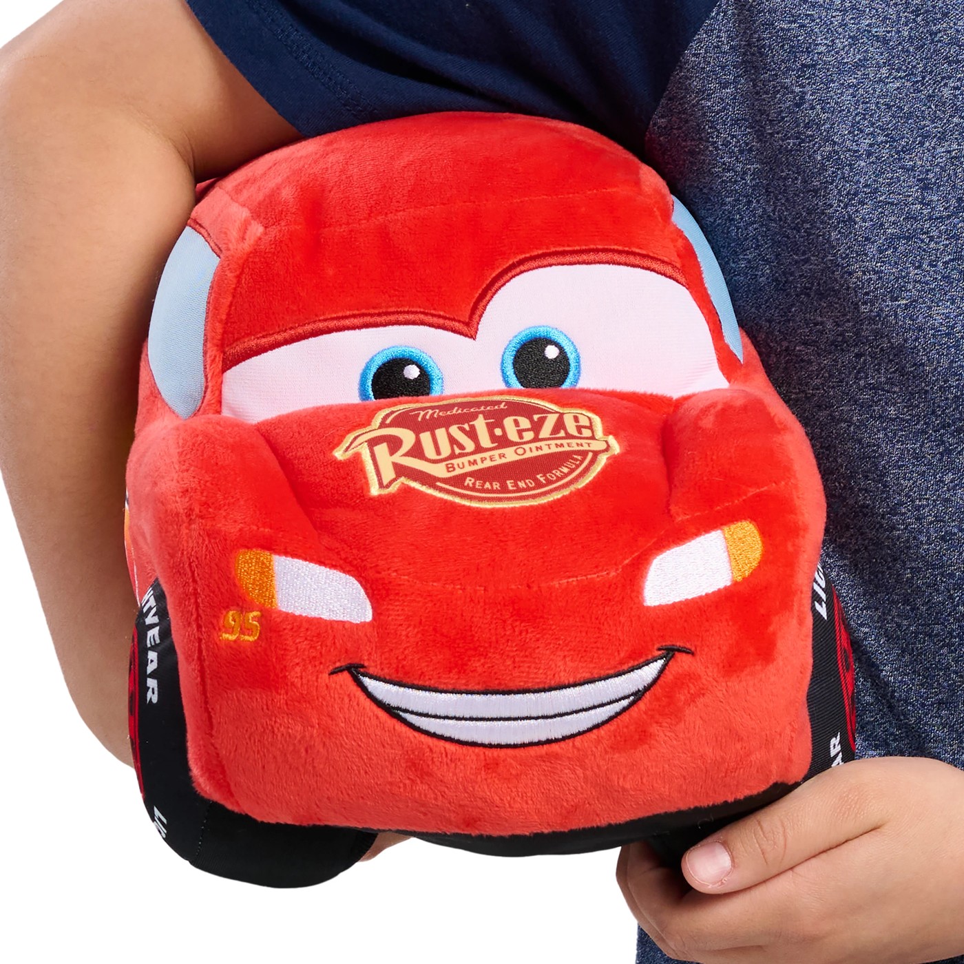 Disney Pixar Cars Large Plush Lightning McQueen 4 of 5