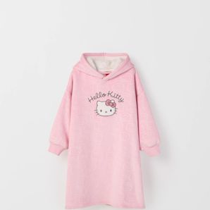 Hello Kitty Girls Oversized Sleep Hoodie
