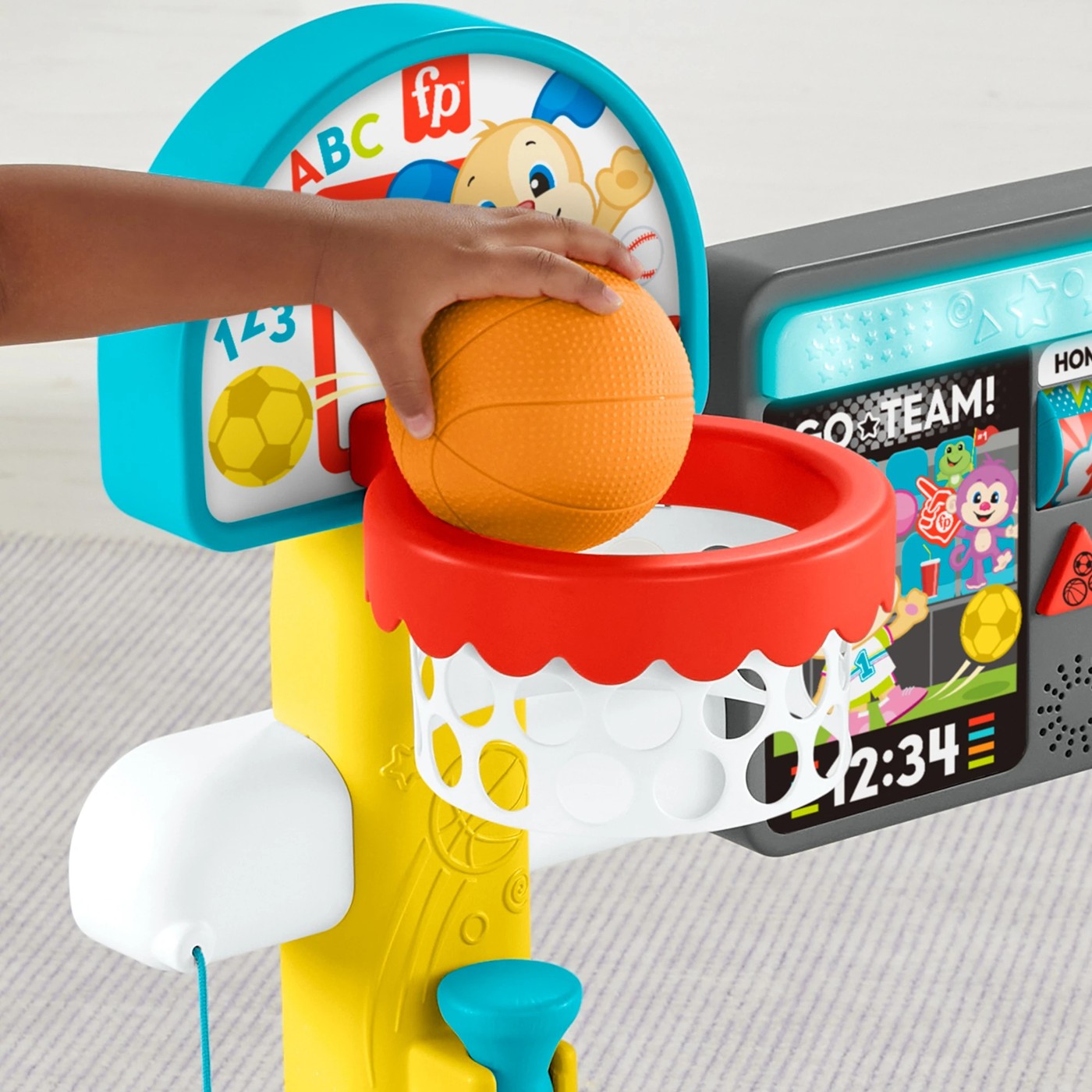 Fisher price baby basketball hot sale toy