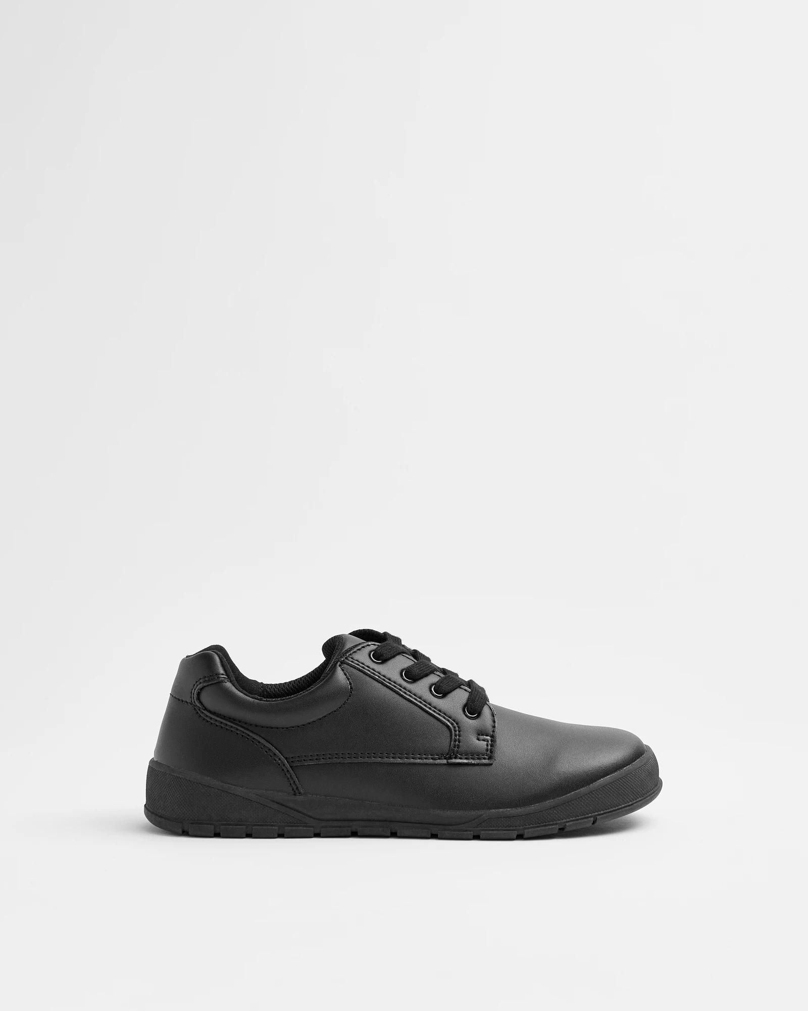 Grosby Kids Youth Good Fit Lace Up Leather School Shoes Target
