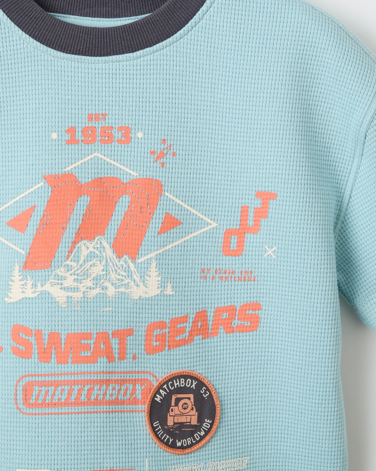Licensed Matchbox Australian Cotton Waffle T-Shirt 6 of 6