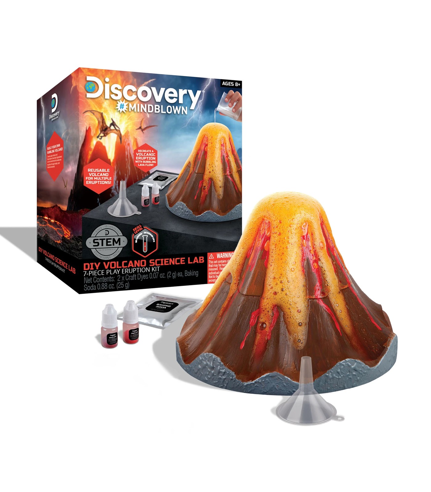 Volcano sales science kit