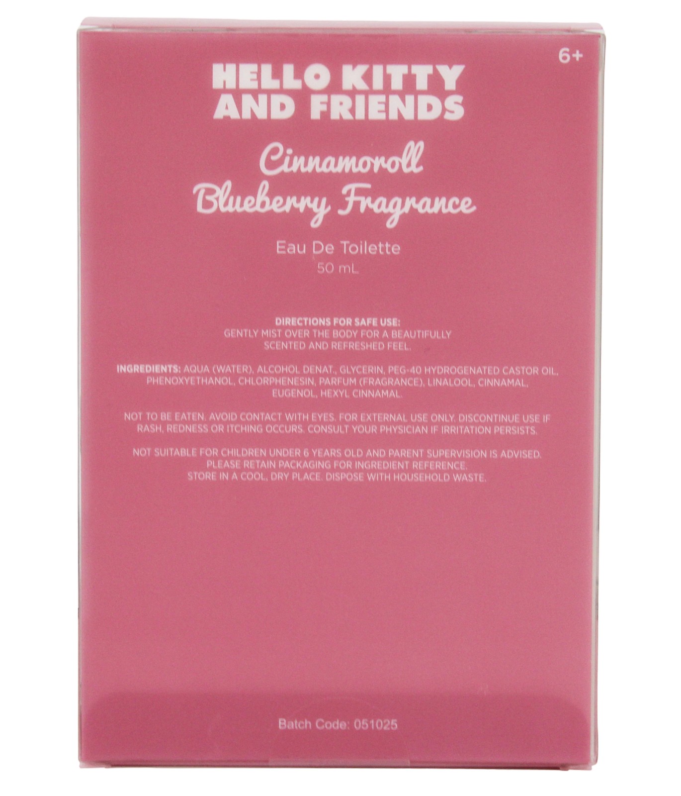 Cinnamoroll Mini Perfume with 3D Topper 50ml  - Blueberry Fragrance 5 of 5