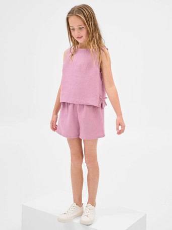 European Linen Shorts