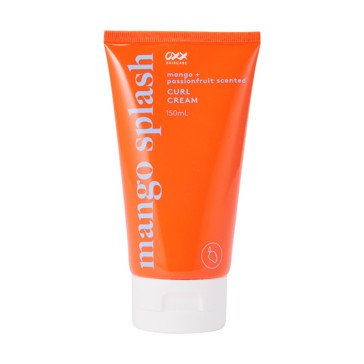Hair Mango Splash Curl Cream 150ml, Mango and Passion Fruit Scented - OXX Haircare