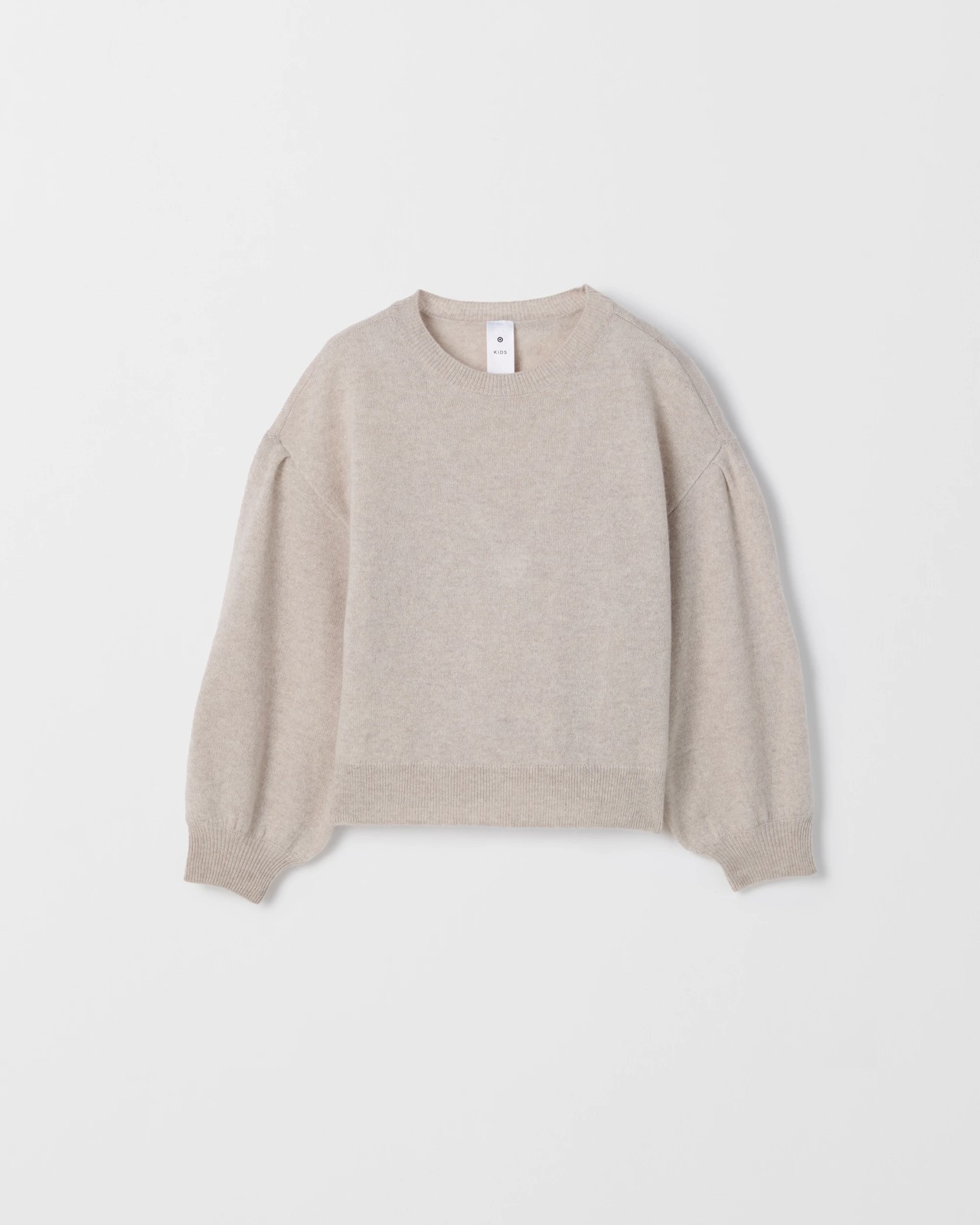 Cashmere Long Sleeve Knit Sweater - Oatmeal marle 5 of 6