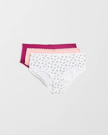 Lily Loves Australian Cotton Blend Boyleg Briefs