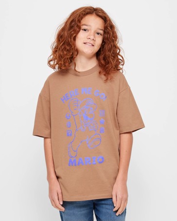 Super-Mario Oversized T-shirt