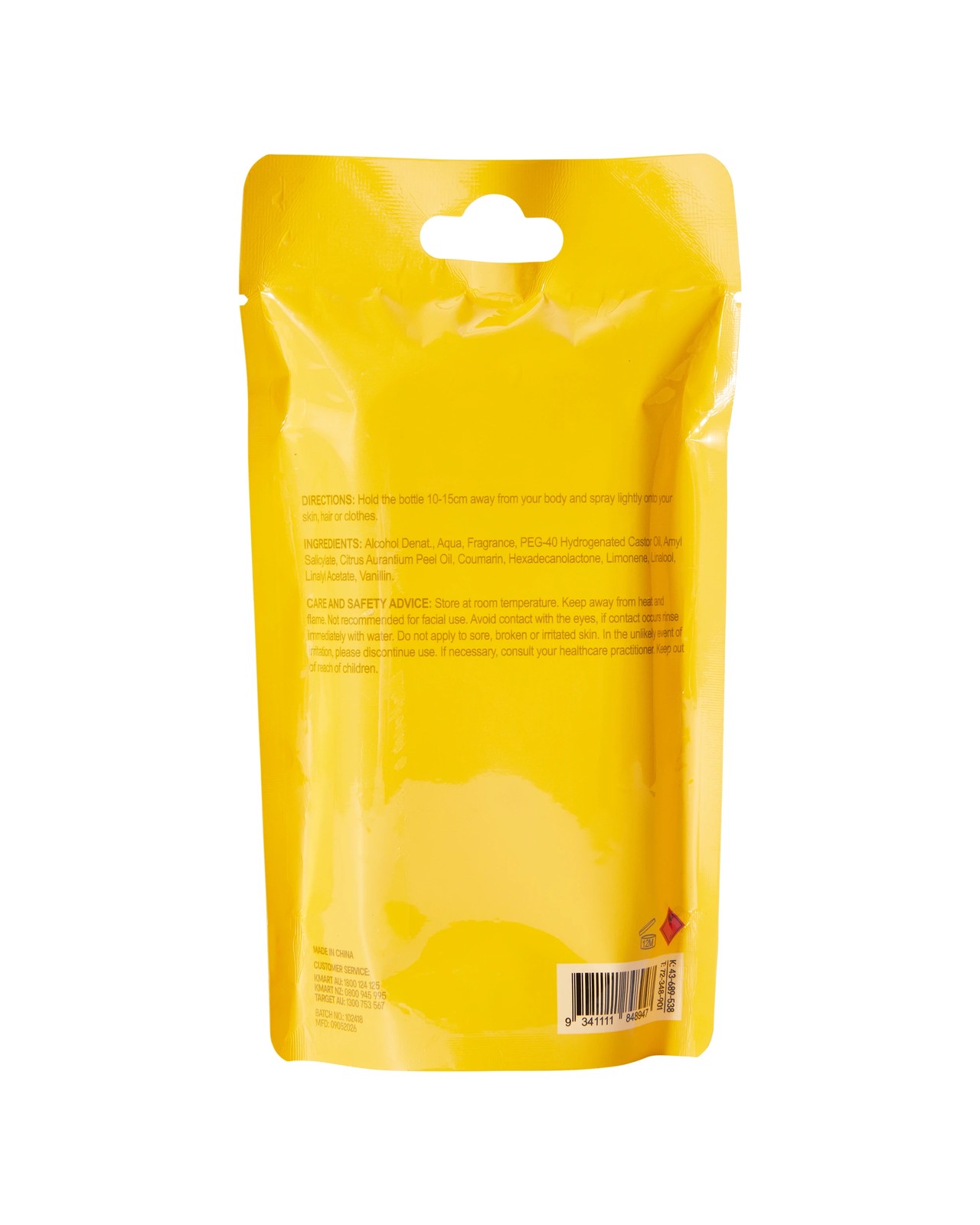 OXX Fragrance Pineapple Nectar Hair and Body Mist 80ml 6 of 6