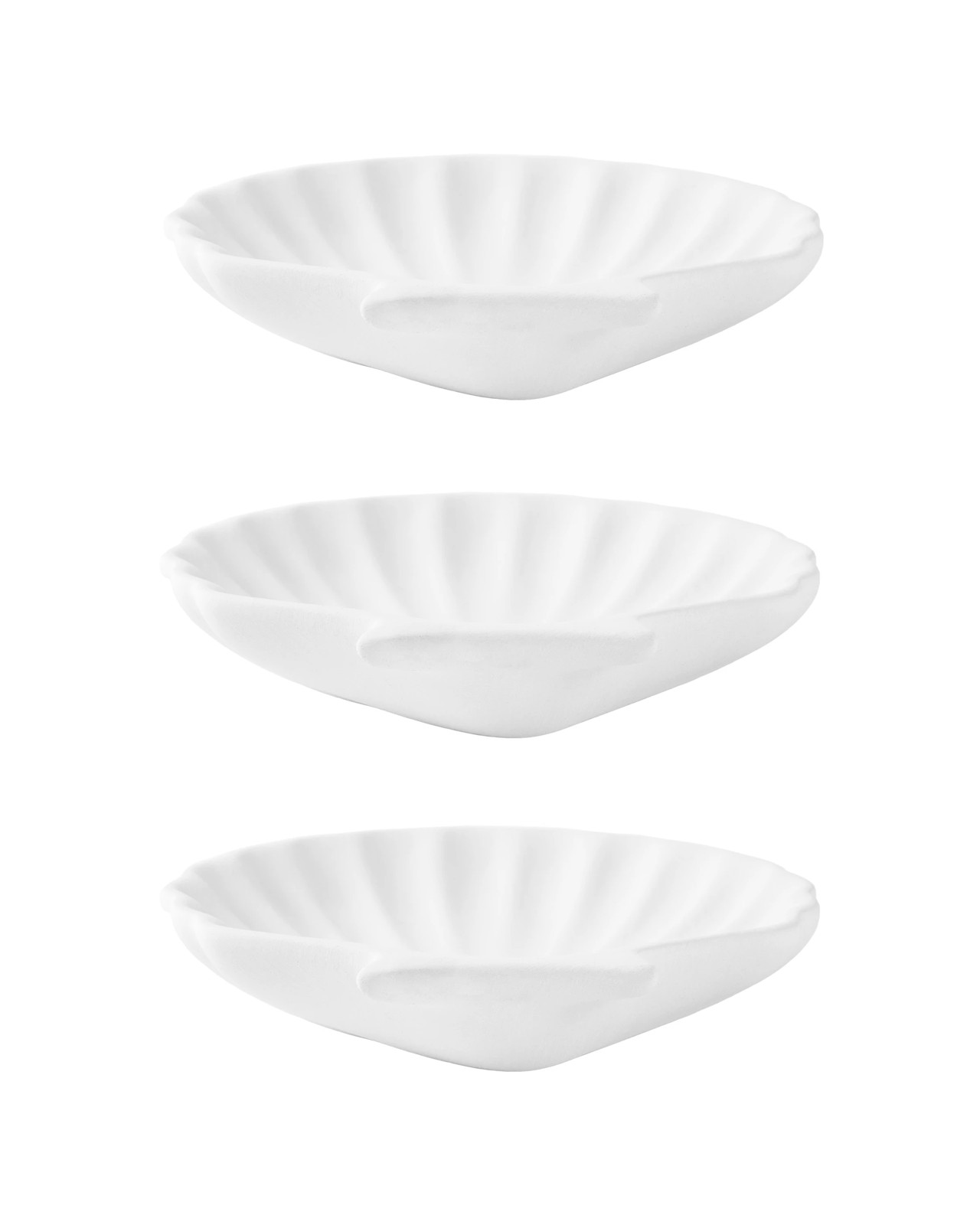 Anko 3 Pack Ceramic Blank Trinket Trays 2 of 3