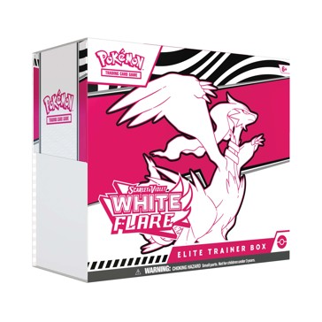 Pokemon TCG: Scarlet & Violet— White Flare Elite Trainer Box - Assorted