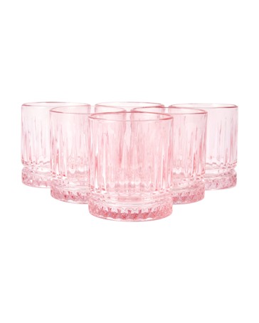 Anko 6 Pink Manhattan Tumblers