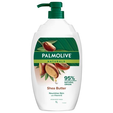 Palmolive Naturals Vegan Body Wash 1L - Shea Butter
