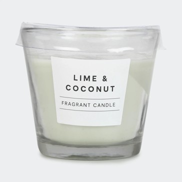 Fragrant Candle  Lime & Coconut - Anko