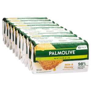 Palmolive Naturals Moisture Care Bar Soap, Milk & Honey - 10 Pack product image