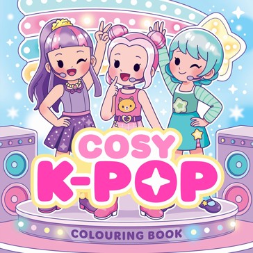 Cosy K-Pop Colouring Book by Pamela Barbieri  - Book