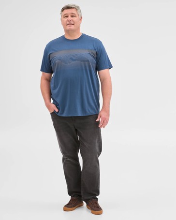 Plus Size Australian Cotton Print T-Shirt