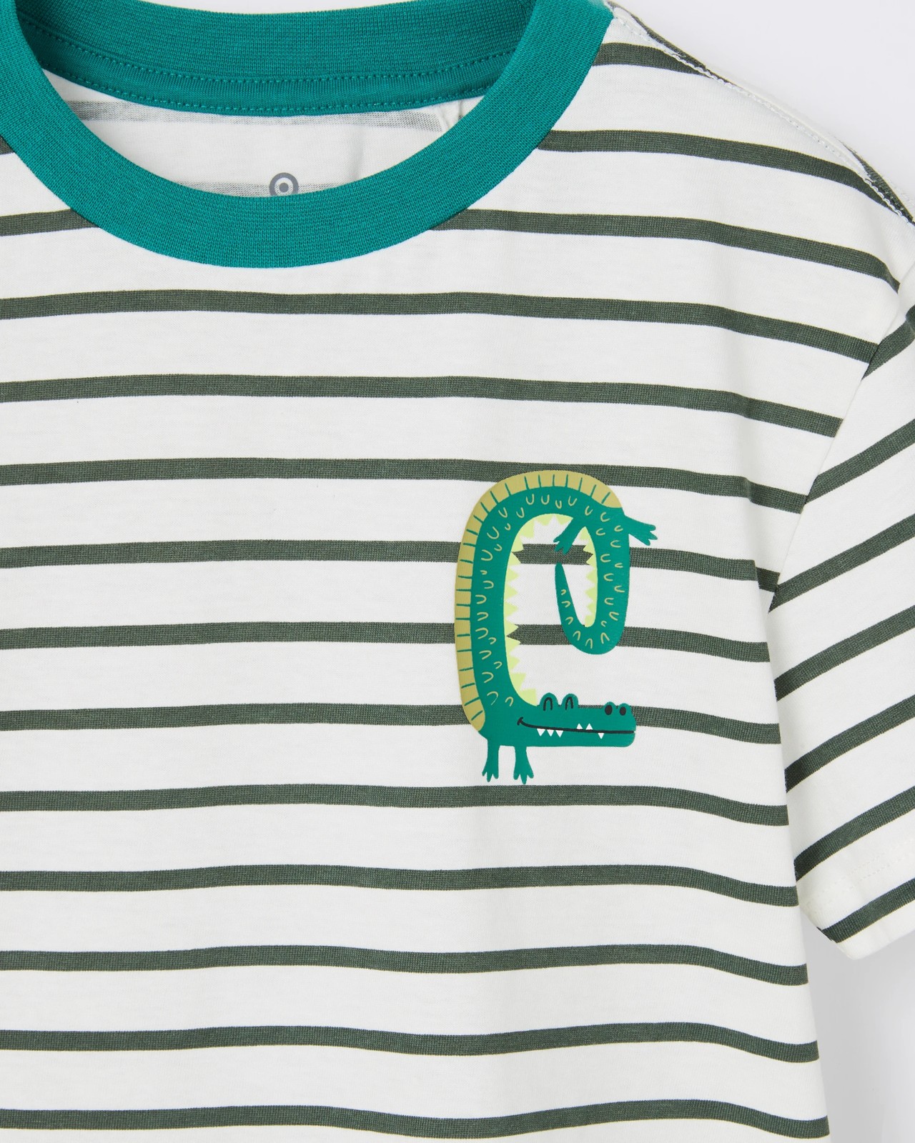 Australian Cotton 3 Pack T-Shirts - Croc Green 5 of 5