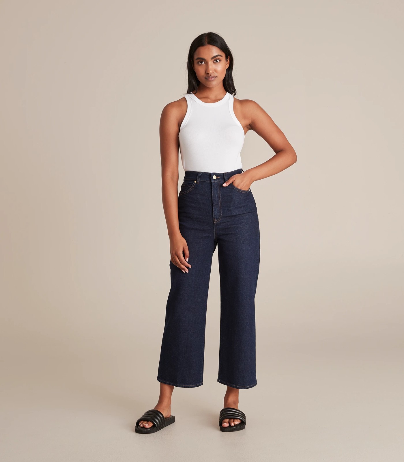 Target wide 2025 leg crop jeans