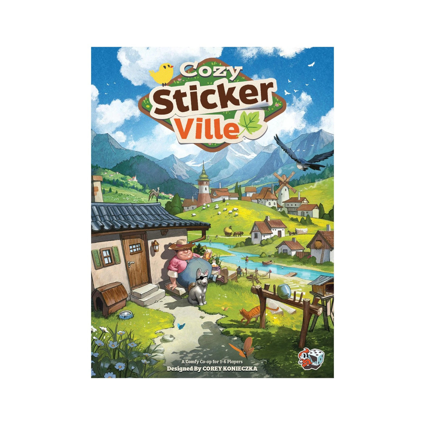 Cozy Stickerville Board Game 2 of 4