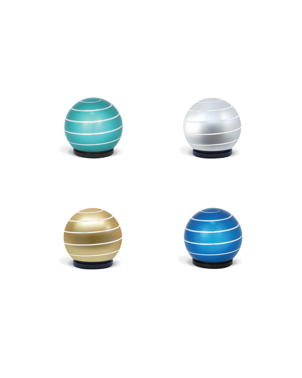Trend Hub Orbit Sphere Metal Spinner - Assorted 2 of 6
