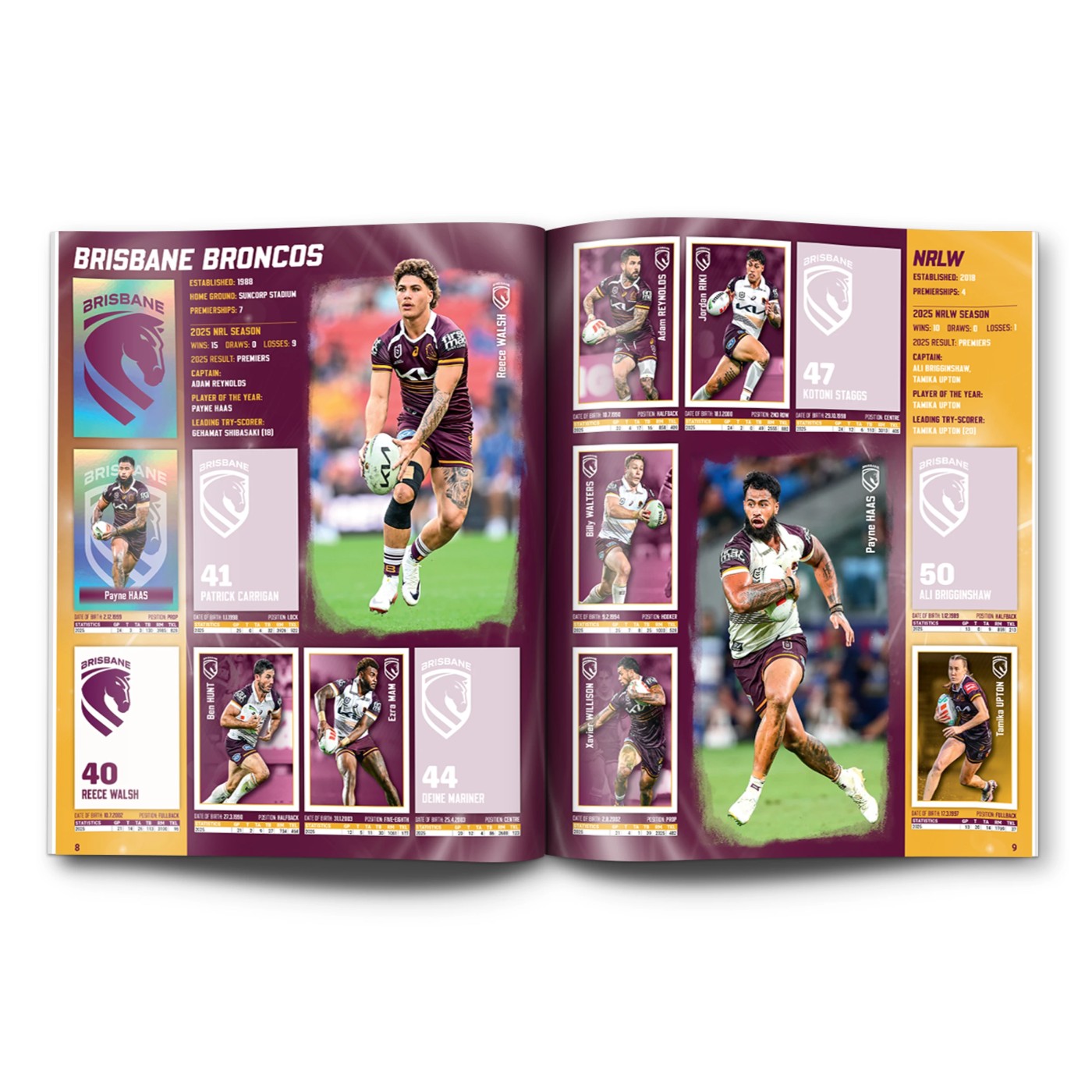 2026 Official NRL Footy Stickers Book Bundle 3 of 5