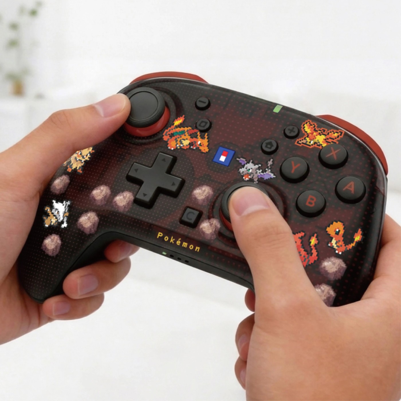 HORI Wireless HORIPAD Turbo Pokemon Pixel Red - Nintendo Switch 2 2 of 3