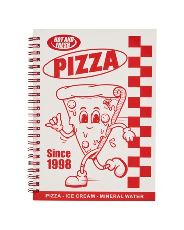 Anko Pizza Notebook