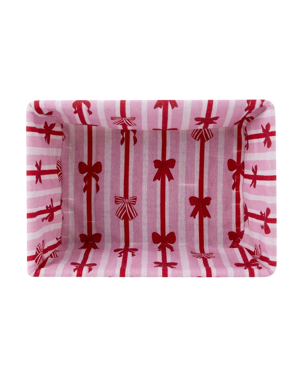 Anko Christmas Basket with Bow Liner 4 of 5