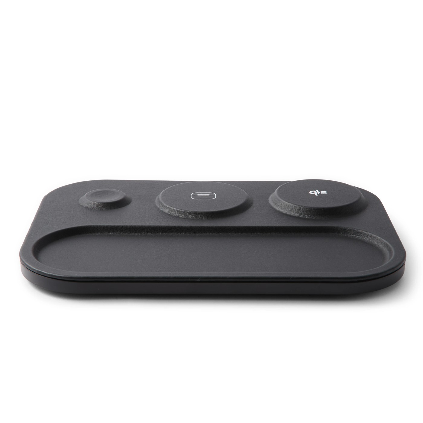 Anko 3-in-1 Wireless Charger Tray - Black 2 of 6