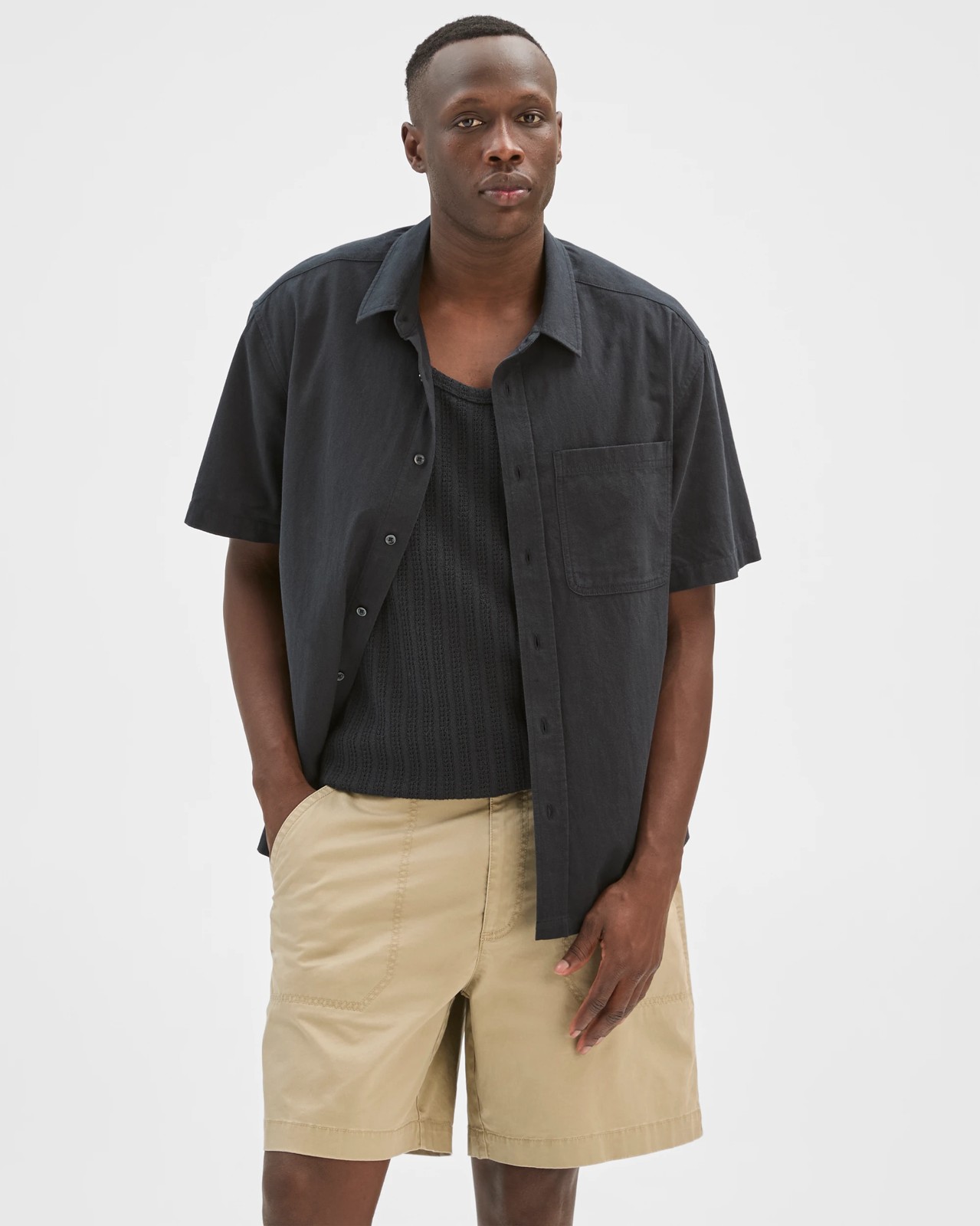 Commons Australian Cotton Worker Shorts - Safari Sand 4 of 5