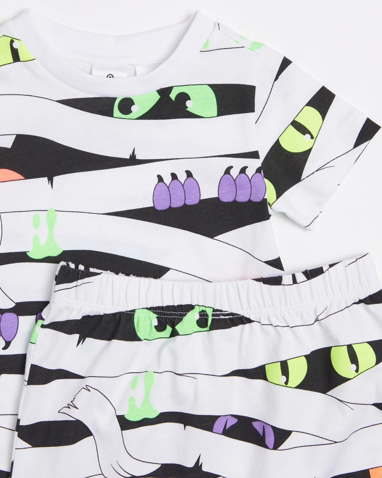 Family Matching Baby Halloween Mummy Cotton Pyjama Set 2 of 4