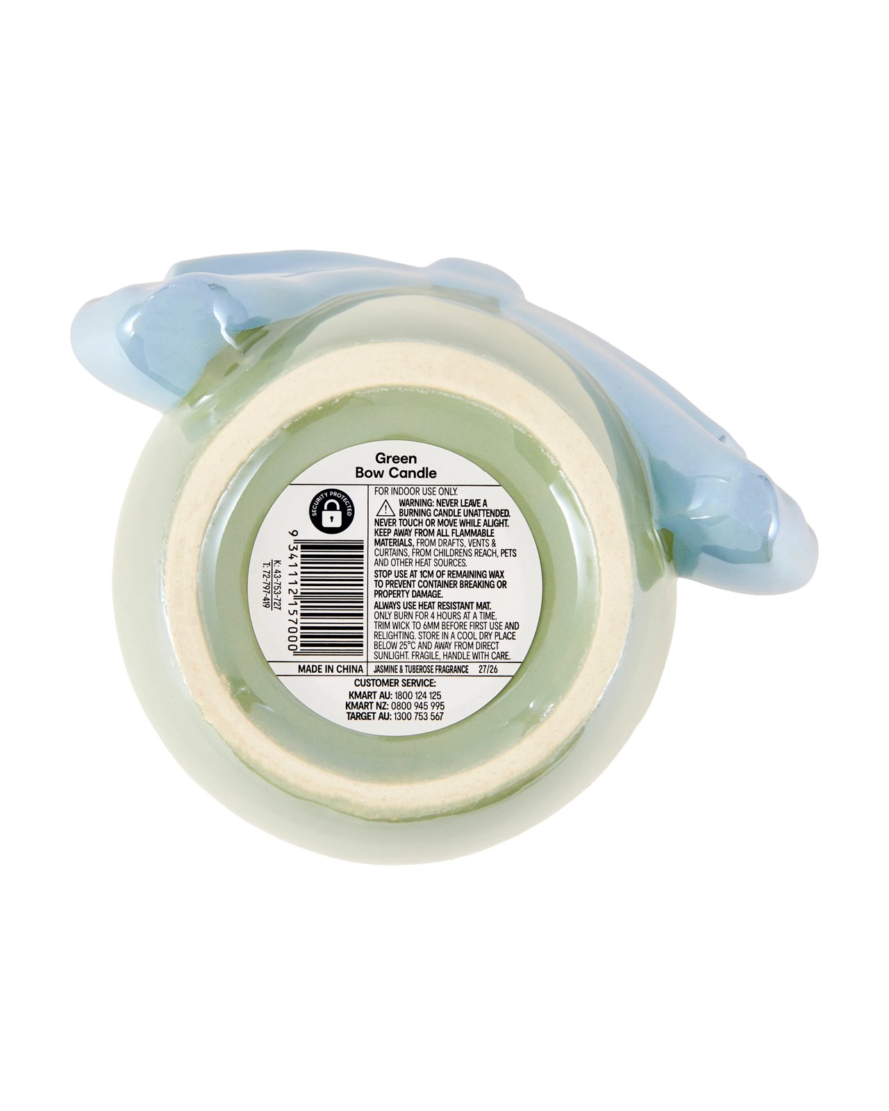 Anko Green Bow Candle 5 of 5