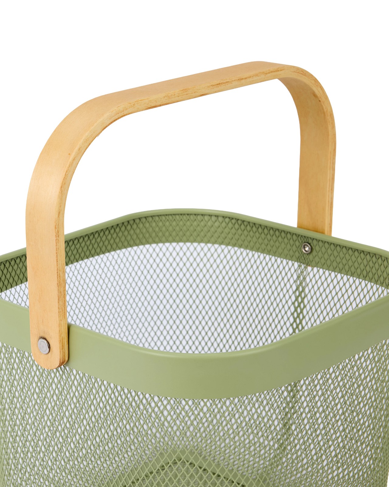 Anko Mesh Basket - Green 3 of 4