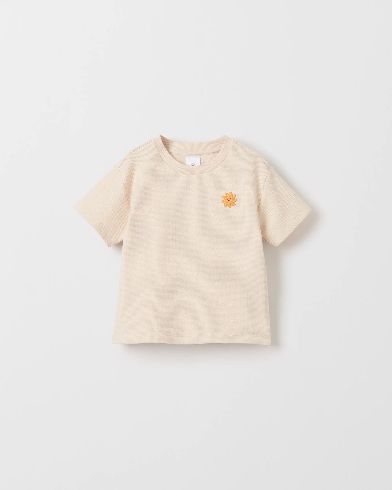 Baby Organic Cotton 2 Pack Waffle T-Shirts - Sea Icons Blue 4 of 6