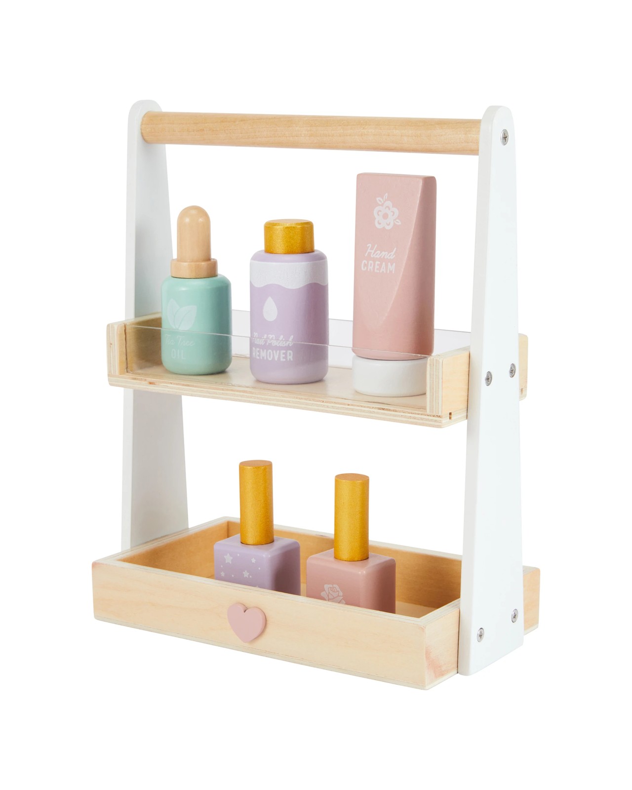 20 Piece Wooden Nail and Spa Set 3 of 5