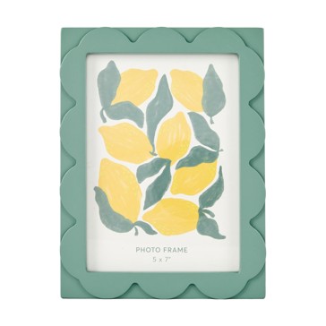 Frame Scallop 7in. x 5in., Green - Anko